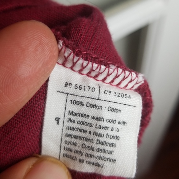 Anthropologie Pilcro wine top size M  *C9 - Picture 4 of 4